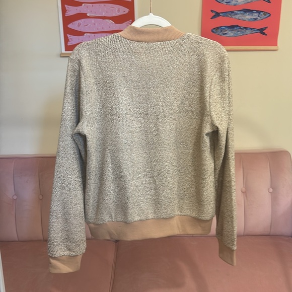 🟢 💠NWT Mystree Sandstone Bomber Jacket - Picture 6 of 7